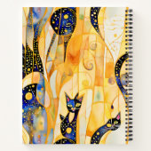 Abstracte Kittens Notitieboek (Achterkant)