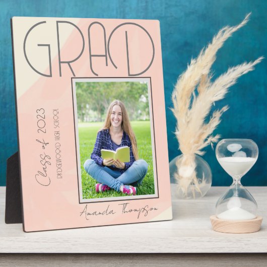 Abstracte klasse van 2023 Keepomwille Afstuderen F Fotoplaat (Zijkant)