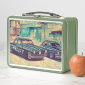 Abstracte Klassieke auto's van 1950 (In situ)