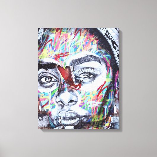 Abstracte Klassieke Kunstvorm Canvas Afdruk (Voorkant)