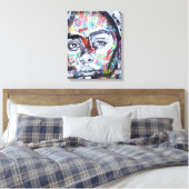 Abstracte Klassieke Kunstvorm Canvas Afdruk (Insitu (Slaapkamer))