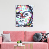 Abstracte Klassieke Kunstvorm Canvas Afdruk (Insitu (Woonkamer))