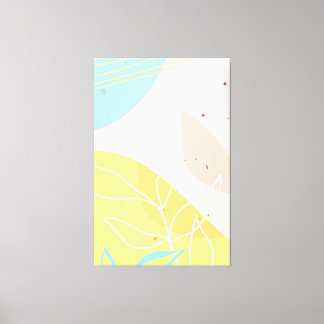 Abstracte Klassieke Kunstvorm Canvas Afdruk
