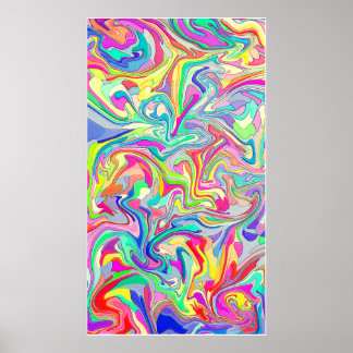 Abstracte Klassieke Kunstvorm Poster