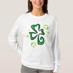 Abstracte klaver t-shirt