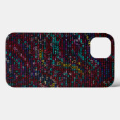 Abstracte Kleur Mozaïek Digitaal Case-Mate iPhone Case (Achterkant (horizontaal))