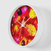 Abstracte kleur rood en roze (Hoek)