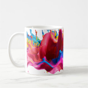 Abstracte Kleur Splash 11 oz Mok