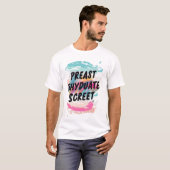 abstracte kleur splash - Minimal Art T-shirt (Voorkant volledig)
