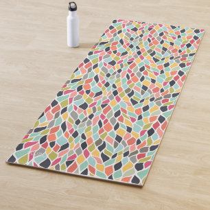 Abstracte kleur Trendy Yoga Oefening Vloermat Yogamat
