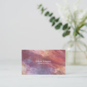 Abstracte kleur visitekaartje (Staand voorkant)