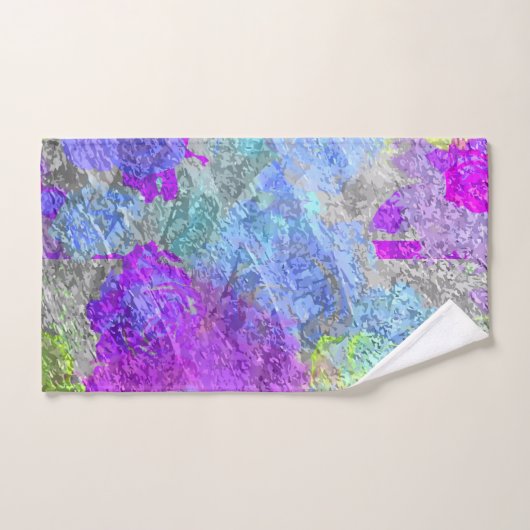 Abstracte kleuren 2 bad handdoek (Handdoek)