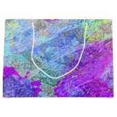 Abstracte kleuren 2 groot cadeauzakje (Voorkant)