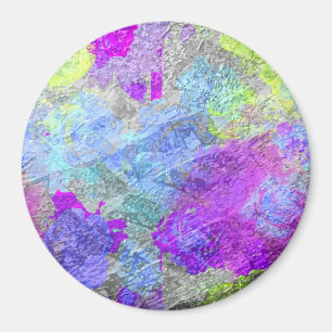 Abstracte kleuren 2 magneet