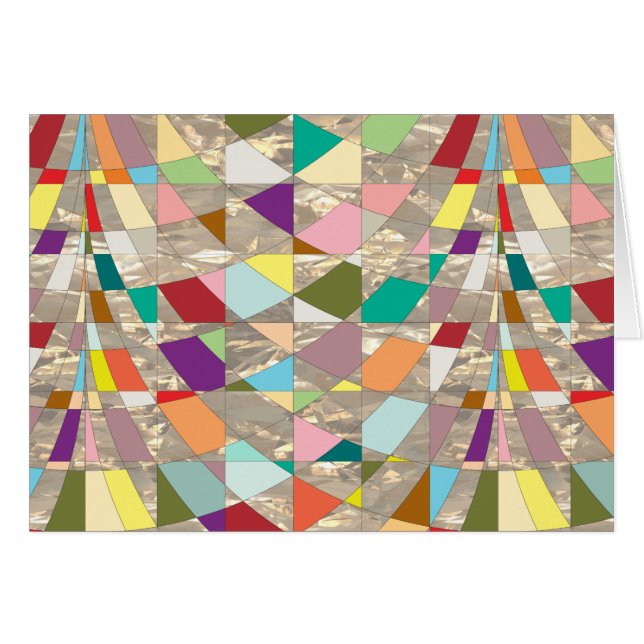 Abstracte kleuren Gold (Voorkant Horizontaal)