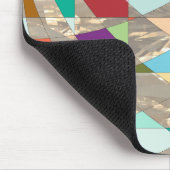 Abstracte kleuren Gold Muismat (Hoek)