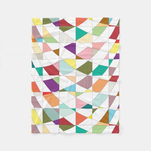 Abstracte kleuren — Tapestry Fleece Deken (Voorkant)