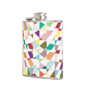 Abstracte kleuren — Tapestry Heupfles (Links)