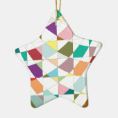 Abstracte kleuren — Tapestry Keramisch Ornament (Links)