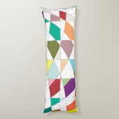 Abstracte kleuren — Tapestry Lichaamskussen (Achterkant (Verticaal))