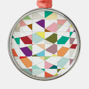 Abstracte kleuren — Tapestry Metalen Ornament