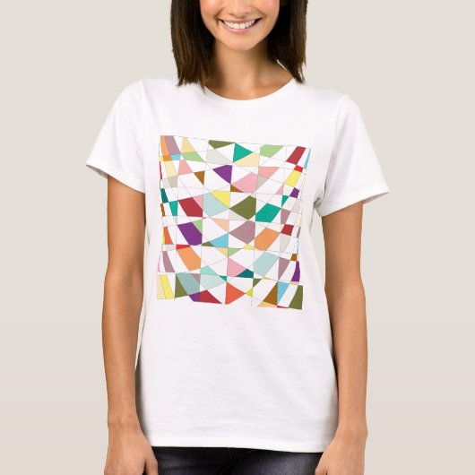 Abstracte kleuren — Tapestry T-shirt (Voorkant)