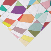 Abstracte kleuren — Tapestry Tissuepapier (Detail)