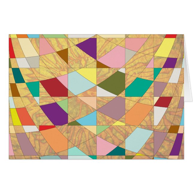 Abstracte Kleuren Zon Uitbarsting (Voorkant Horizontaal)