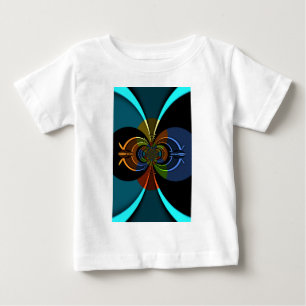 Abstracte kleurenburst art print