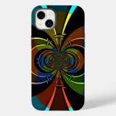 Abstracte kleurenburst art print Case-Mate iPhone case (Achterkant)