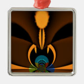 Abstracte kleurencontrastillustratie metalen ornament (Voorkant)