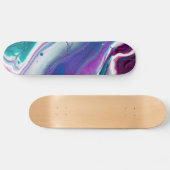 Abstracte kleurengolf skateboard (Horizontaal)