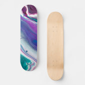 Abstracte kleurengolf skateboard (Voorkant)