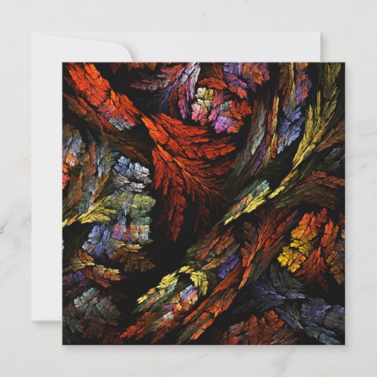 Abstracte kleurenharmonie (Voorkant)