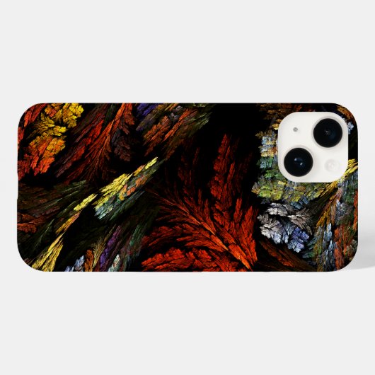 Abstracte kleurenharmonie Case-Mate iPhone case (Achterkant (horizontaal))