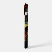 Abstracte kleurenharmonie iPhone 15 hoesje (Linkerkant)