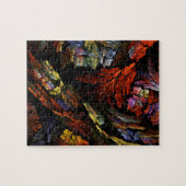 Abstracte kleurenharmonie legpuzzel (Horizontaal)