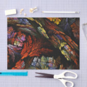 Abstracte kleurenharmonie tissuepapier (Craft)