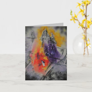 Abstracte kleurenmonitor kaart