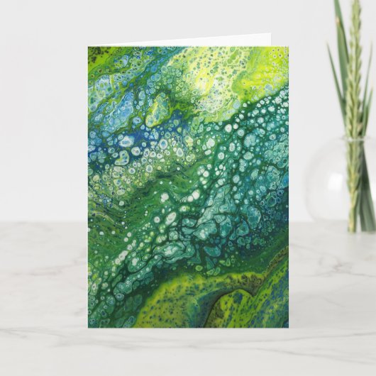 Abstracte kleurenonderzoek 307, kaart (Voorkant)