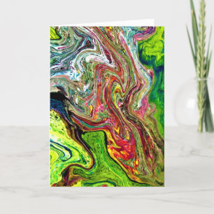 Abstracte kleurenonderzoek 52, kaart