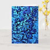 Abstracte kleurenonderzoek 67, kaart (Gele Bloem)