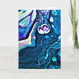 Abstracte kleurenstudie 120, kaart