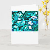 Abstracte Kleurenstudie 125, Kaart (Gele Bloem)