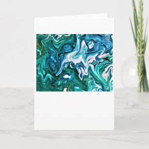 Abstracte kleurenstudie 132-kaart kaart