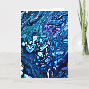 Abstracte kleurenstudie 133, kaart