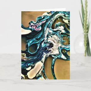Abstracte kleurenstudie 14, kaart