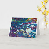 Abstracte Kleurenstudie 151, Kaart (Gele Bloem)