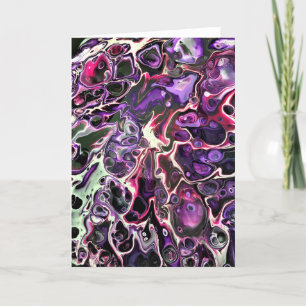 Abstracte kleurenstudie 189, kaart