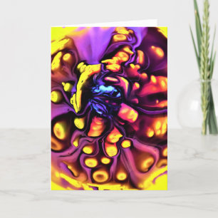 Abstracte kleurenstudie 190, kaart